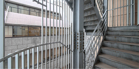 階段や踊り場写真