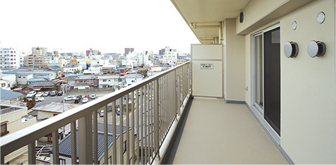 バルコニー写真