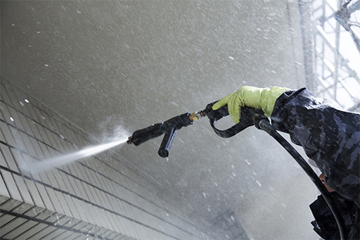 洗浄工事の写真