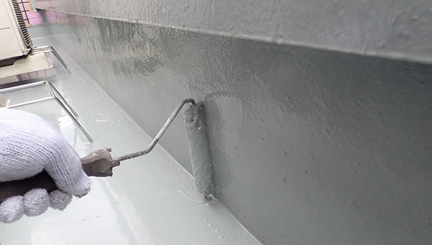 アパートの防水工事の写真