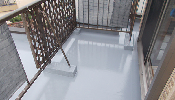 アパートの防水工事の写真