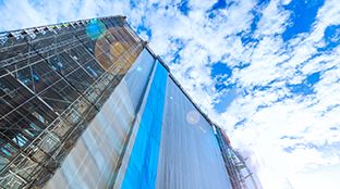 ビルの防水工事